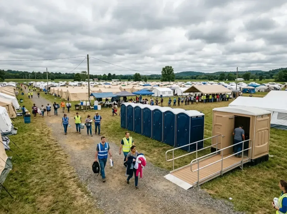 disaster-relief-camp-restrooms-010 — frequently asked questions, Dumpster & Portable Bathrooms Rental in Williamston, SC